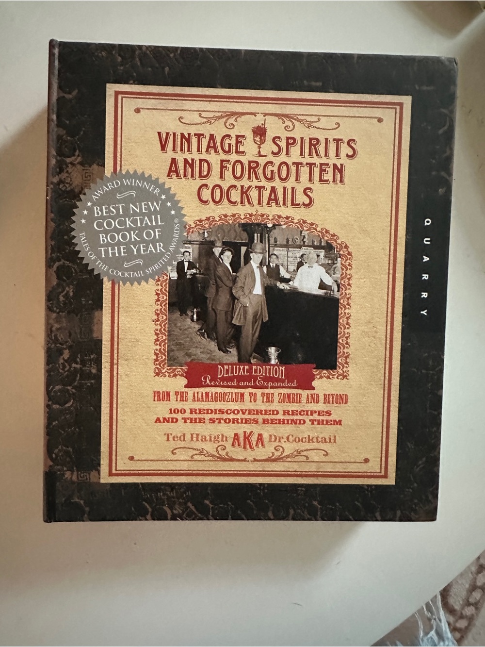 Vintage Spirits and Forgotten Cocktails Book